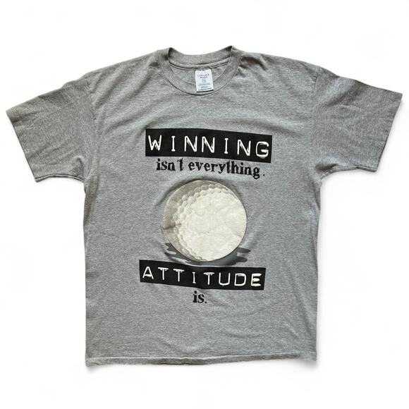 Vintage Other - Vintage Golf Winning Isn't Everything Attitude Is Single Stitch Sports T Shirt